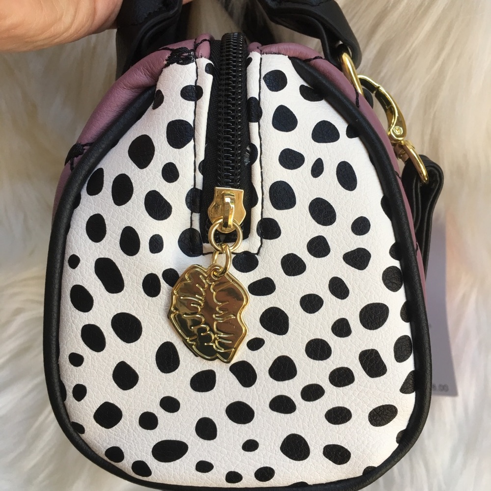 Betsey Johnson crossbody bag mini barrel quilted - Picture 7 of 8